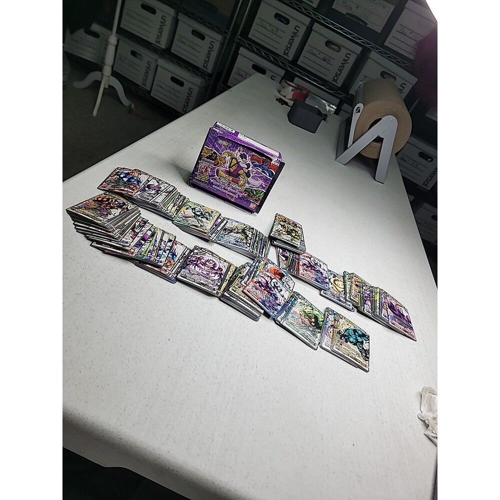 Lot of 319 Dragon Ball Super Card Game Cards